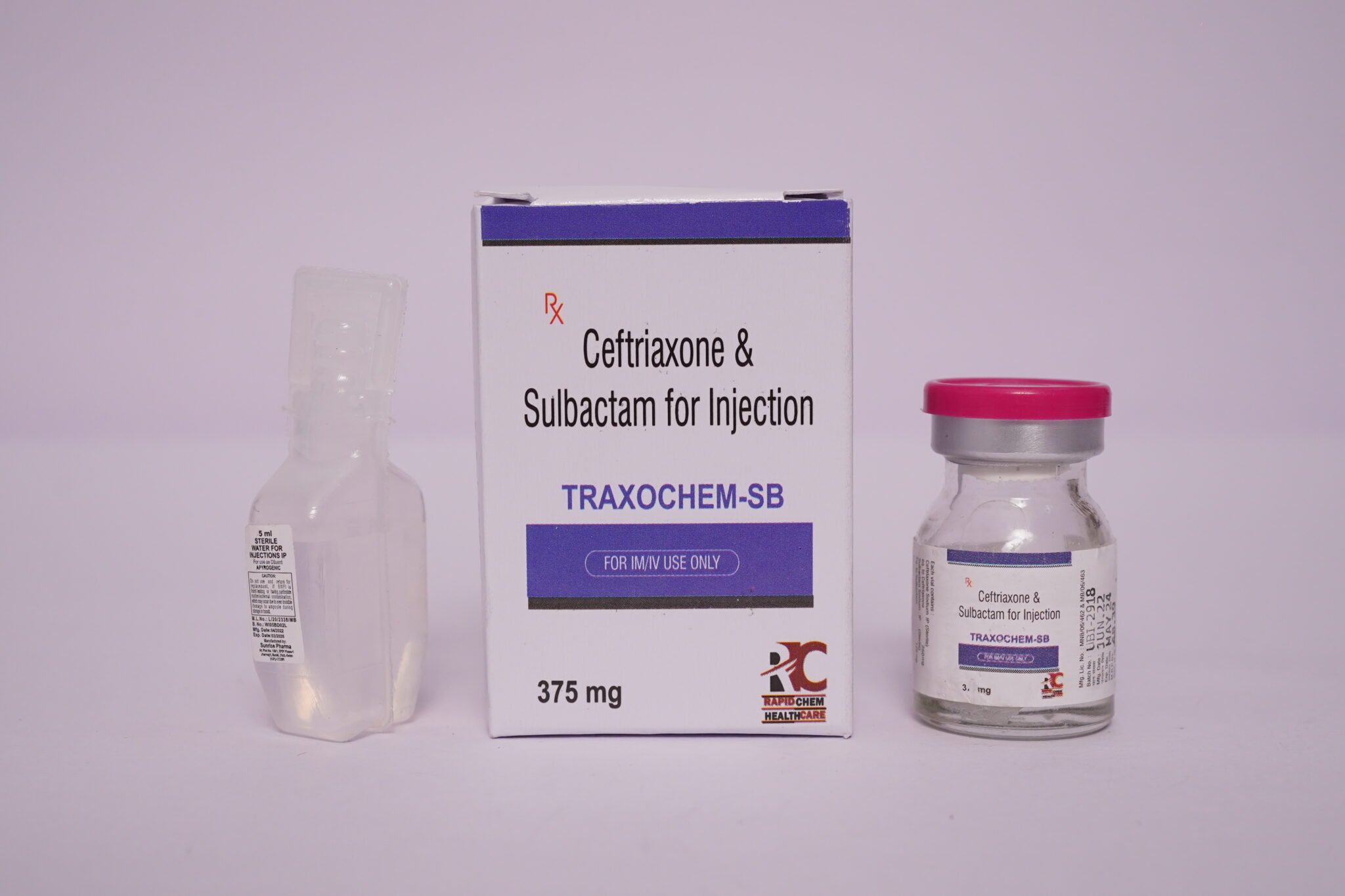 Ceftriaxone Sulbactam Sodium Injection Manufacturer Supplier And